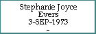 Stephanie Joyce Evers