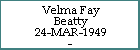 Velma Fay Beatty