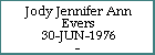 Jody Jennifer Ann Evers