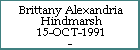 Brittany Alexandria Hindmarsh