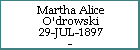 Martha Alice O'drowski