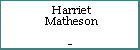 Harriet Matheson