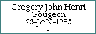 Gregory John Henri Gougeon