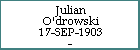 Julian O'drowski