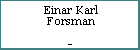 Einar Karl Forsman