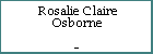 Rosalie Claire Osborne