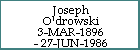 Joseph O'drowski