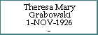Theresa Mary Grabowski