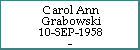 Carol Ann Grabowski