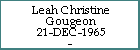 Leah Christine Gougeon