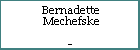 Bernadette Mechefske