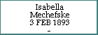 Isabella Mechefske