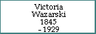 Victoria Wazarski