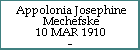 Appolonia Josephine Mechefske