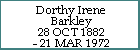 Dorthy Irene Barkley
