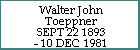 Walter John Toeppner