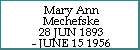 Mary Ann Mechefske