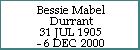 Bessie Mabel Durrant
