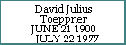 David Julius Toeppner