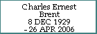 Charles Ernest Brent