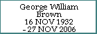 George William Brown