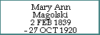 Mary Ann Magolski
