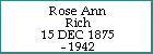 Rose Ann Rich