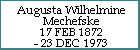 Augusta Wilhelmine Mechefske
