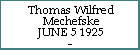 Thomas Wilfred Mechefske
