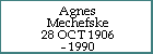 Agnes Mechefske