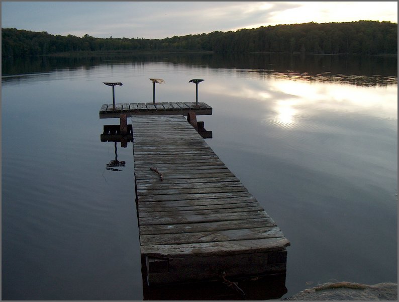 Mud Lake - Evening At The Dock.jpg.JPG