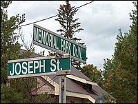 Memorial Park Drive - Joseph Street.JPG