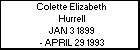 Colette Elizabeth Hurrell