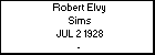 Robert Elvy Sims